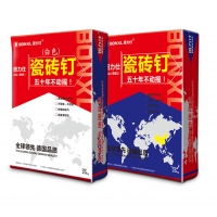 班力仕瓷砖钉，地砖上墙胶粉图2