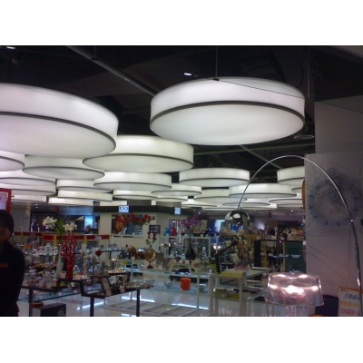 西安软膜天花安装-陕西省水果店卡布灯箱定制图3