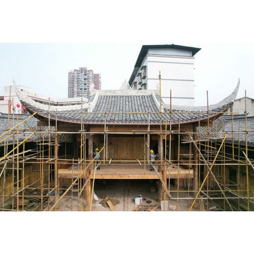 烟台市园林古建筑公司-烟台市钢结构仿古建筑公司-烟台市仿古钢结构图2