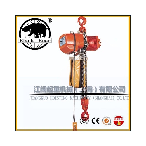 5吨黑熊牌电动葫芦-黑熊环链电动葫芦双梁遥控器控制图2